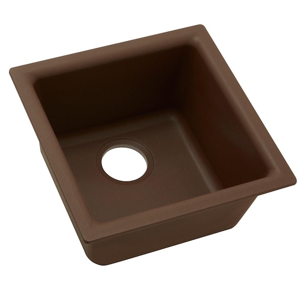 Sink, Quartz, 15.748 in W x 15.748 in L x 7.675 in H